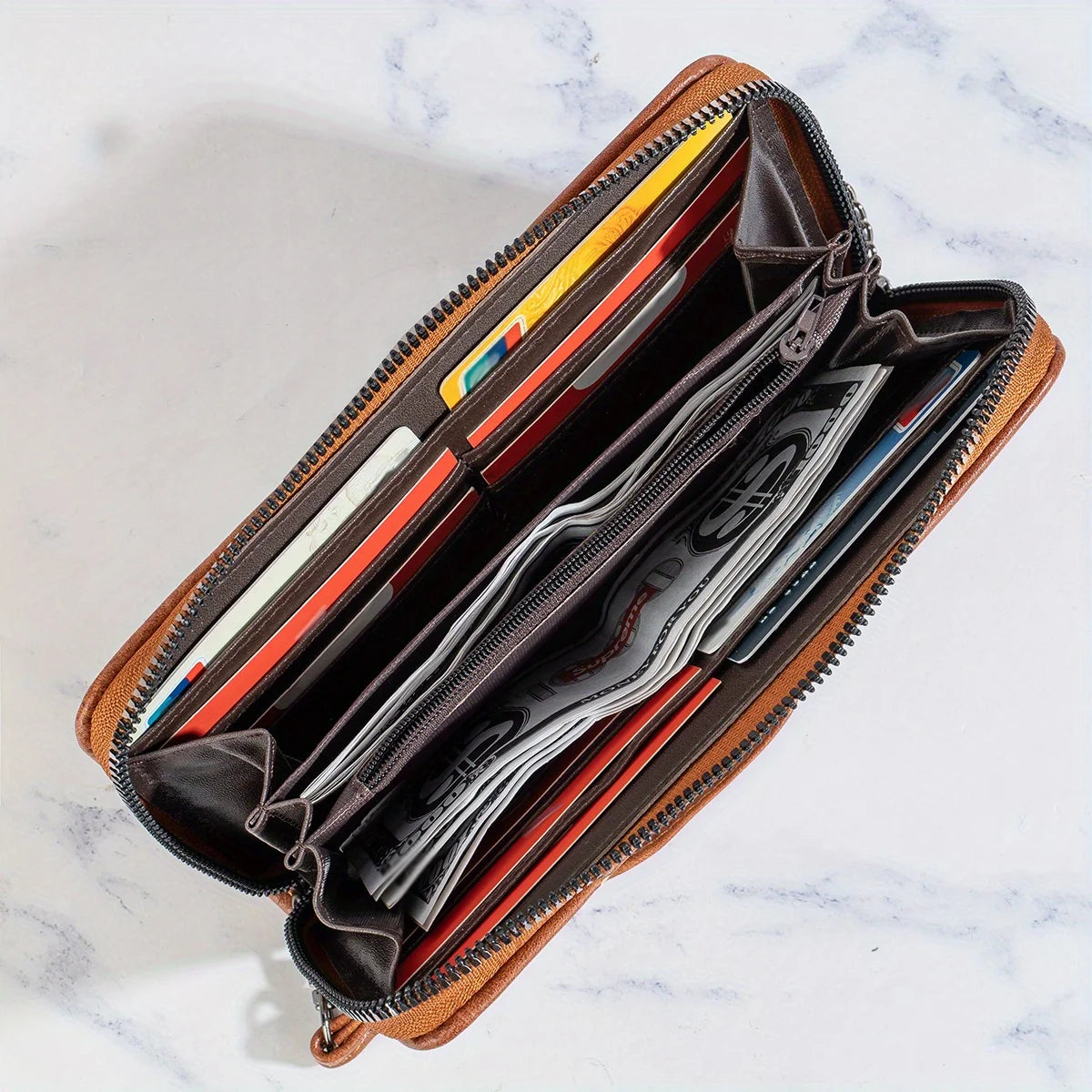 Casey´s Retro zipper wallet with card slots