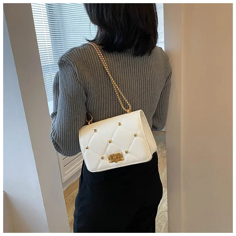 Luxury Chain Crossbody Small Square Bag