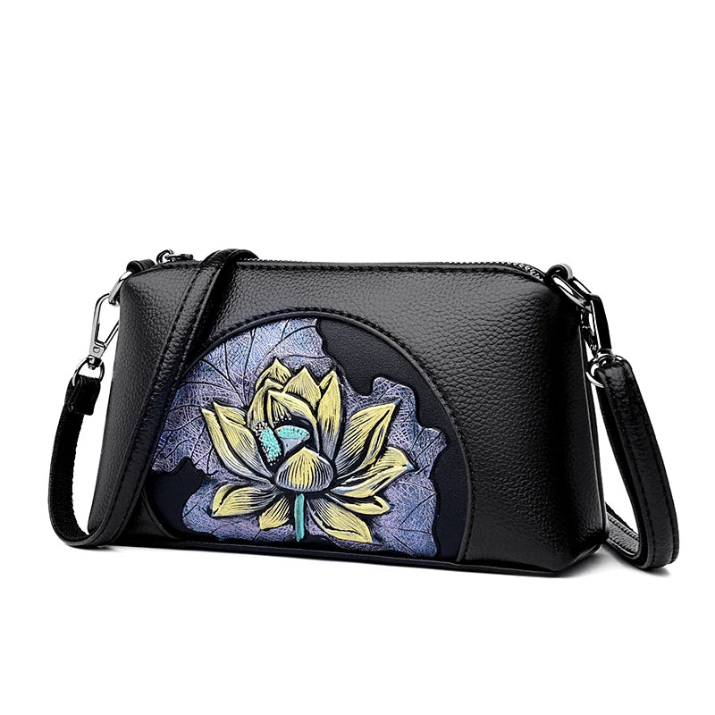 Floral Handbag Messenger