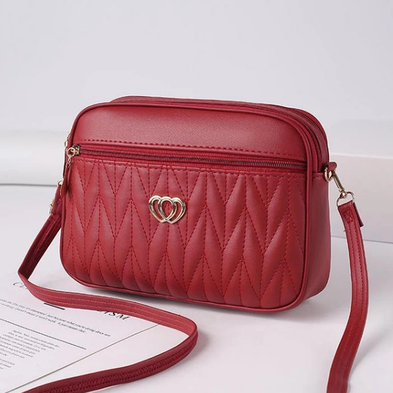 Phoebe´s Soft PU Leather Shoulder & Crossbody Bag