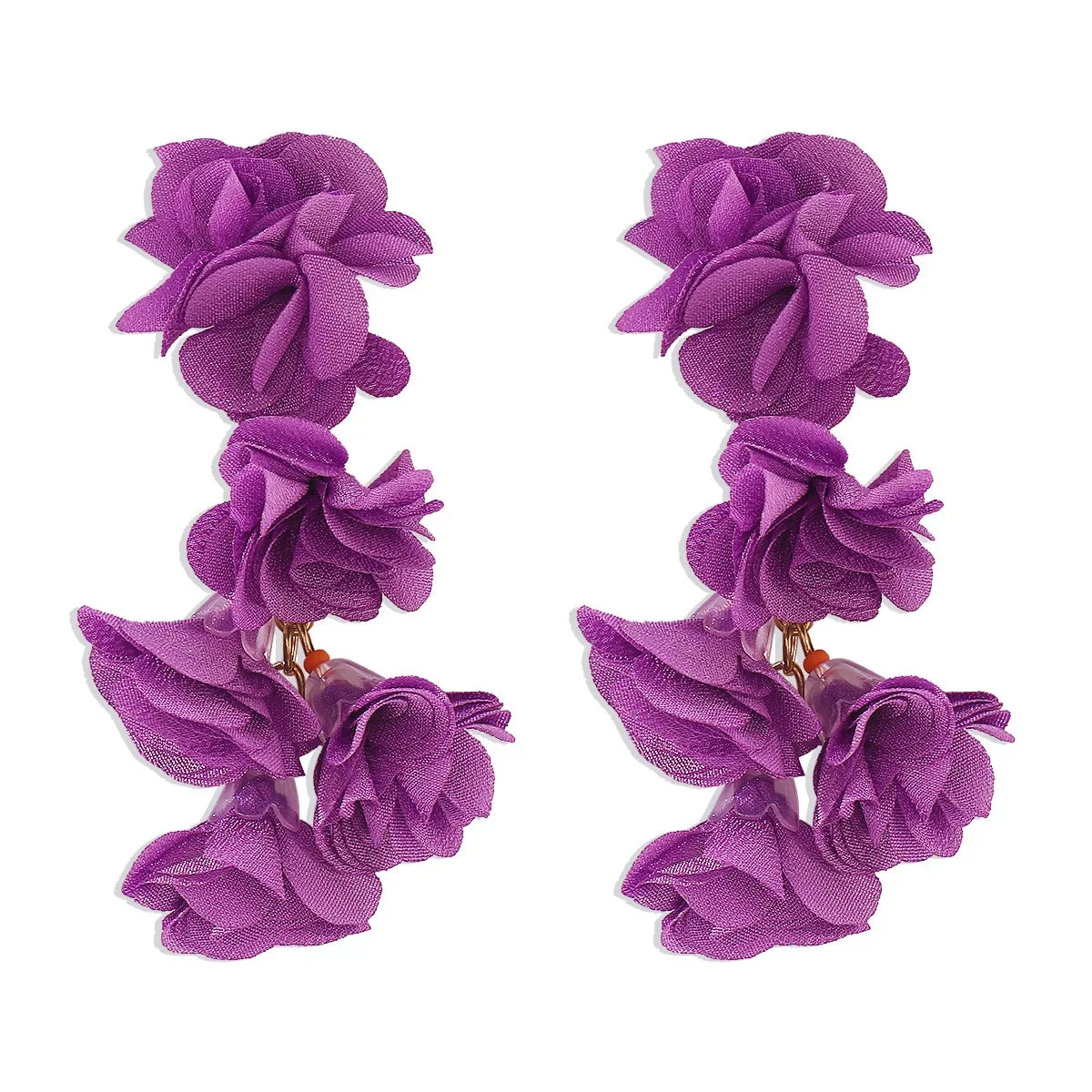 Fashionable Flower Earrings