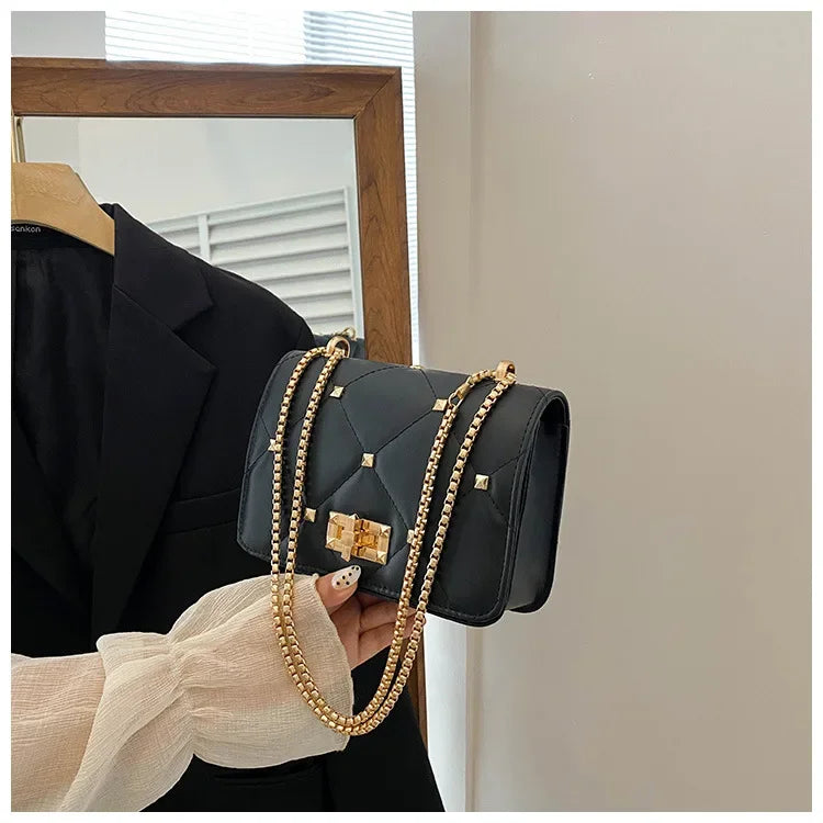 Luxury Chain Crossbody Small Square Bag