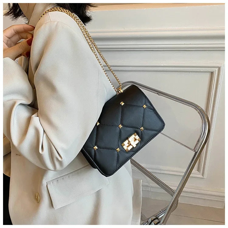 Luxury Chain Crossbody Small Square Bag