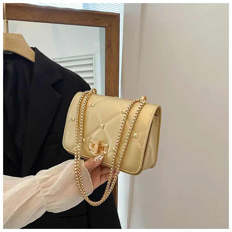 Luxury Chain Crossbody Small Square Bag