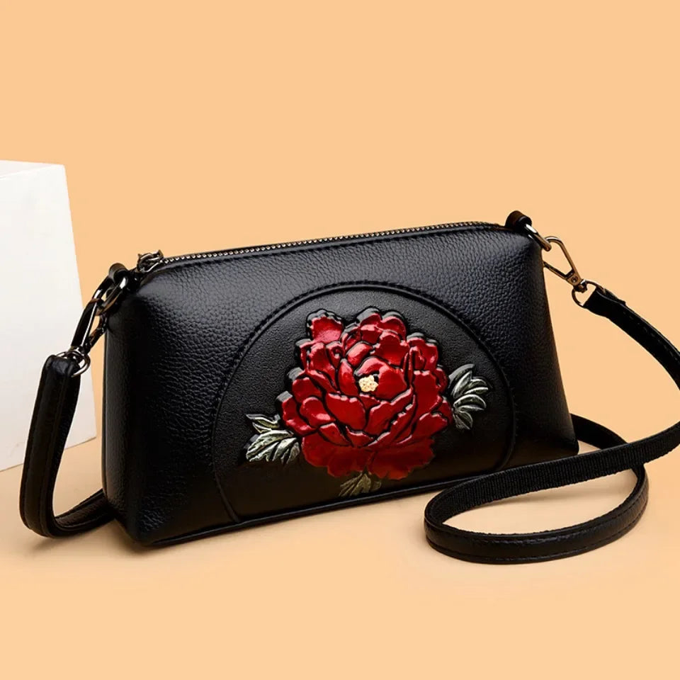 Floral Handbag Messenger