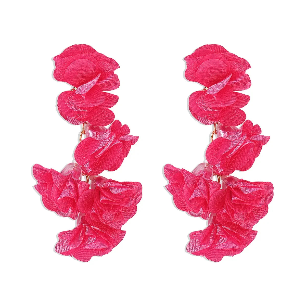 Fashionable Flower Earrings