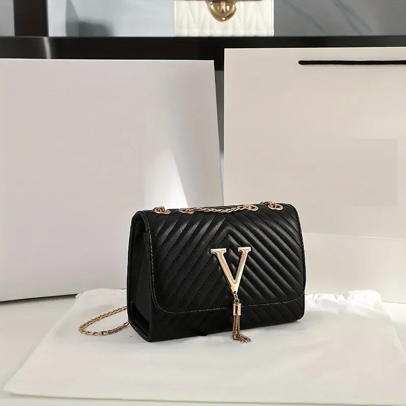 Valene Sequined Crossbody Bag