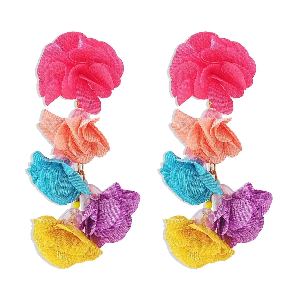 Fashionable Flower Earrings