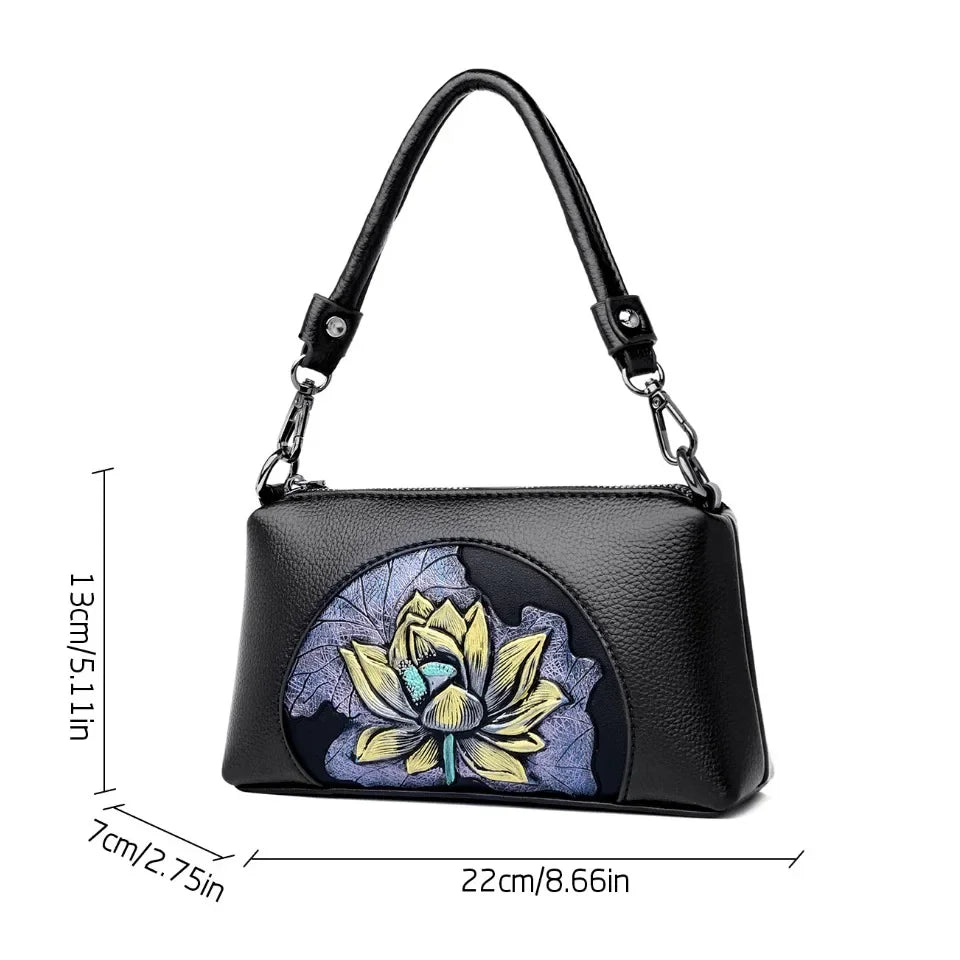 Floral Handbag Messenger