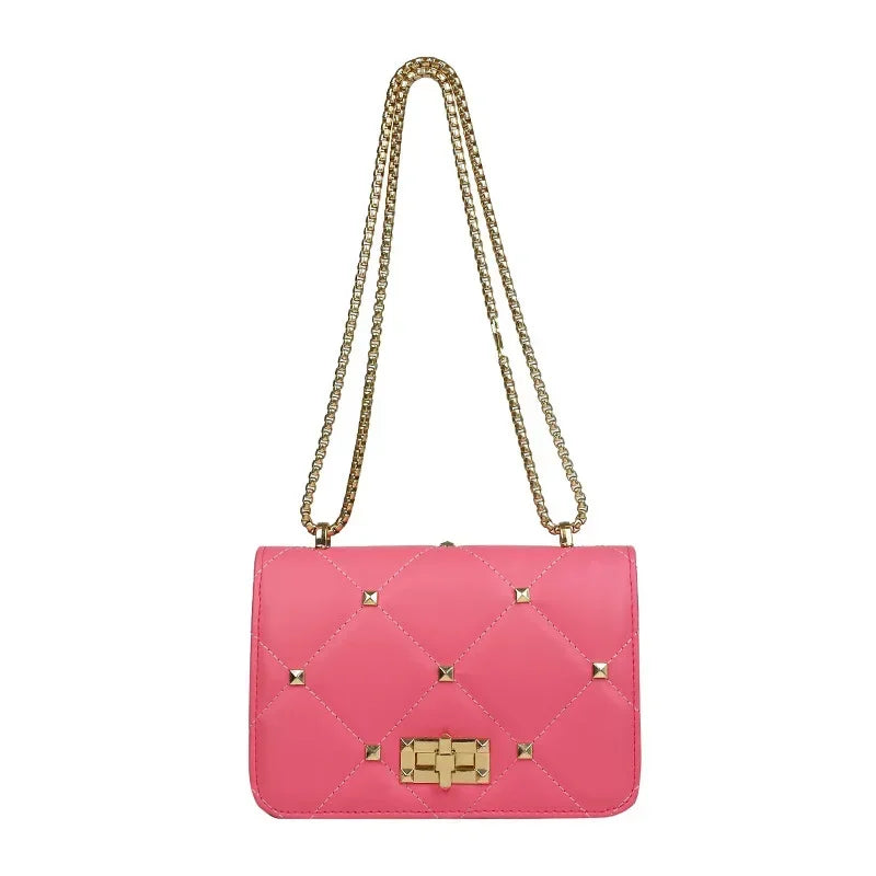 Luxury Chain Crossbody Small Square Bag