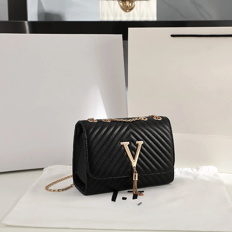 Valene Sequined Crossbody Bag