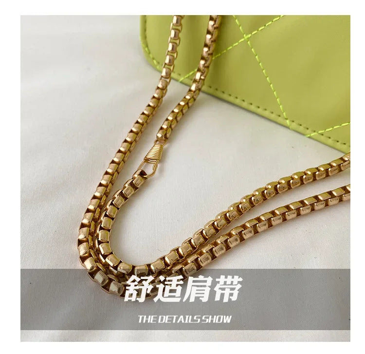 Luxury Chain Crossbody Small Square Bag