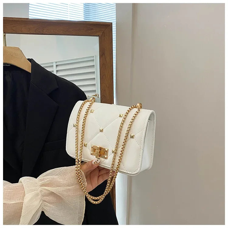 Luxury Chain Crossbody Small Square Bag